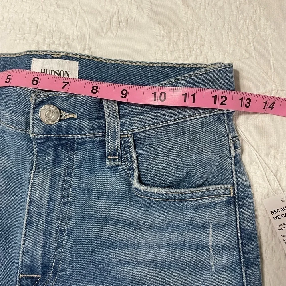 NWT Hudson NOA High Rise Straight Crop Size 25